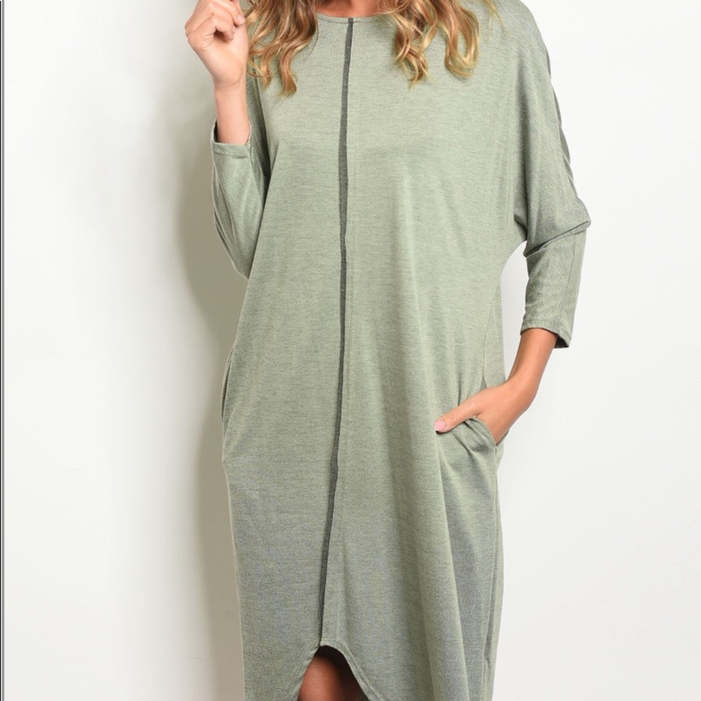 Green Tunic Dress